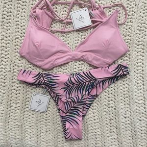 2 piece Kamoni bathing suit.